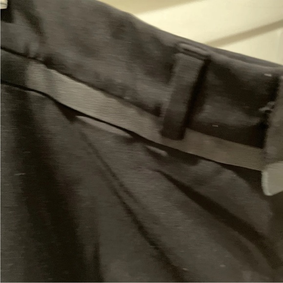 Dior wool Homme size 48 31 wool dress pants with leather band around waist - Picture 3 of 6